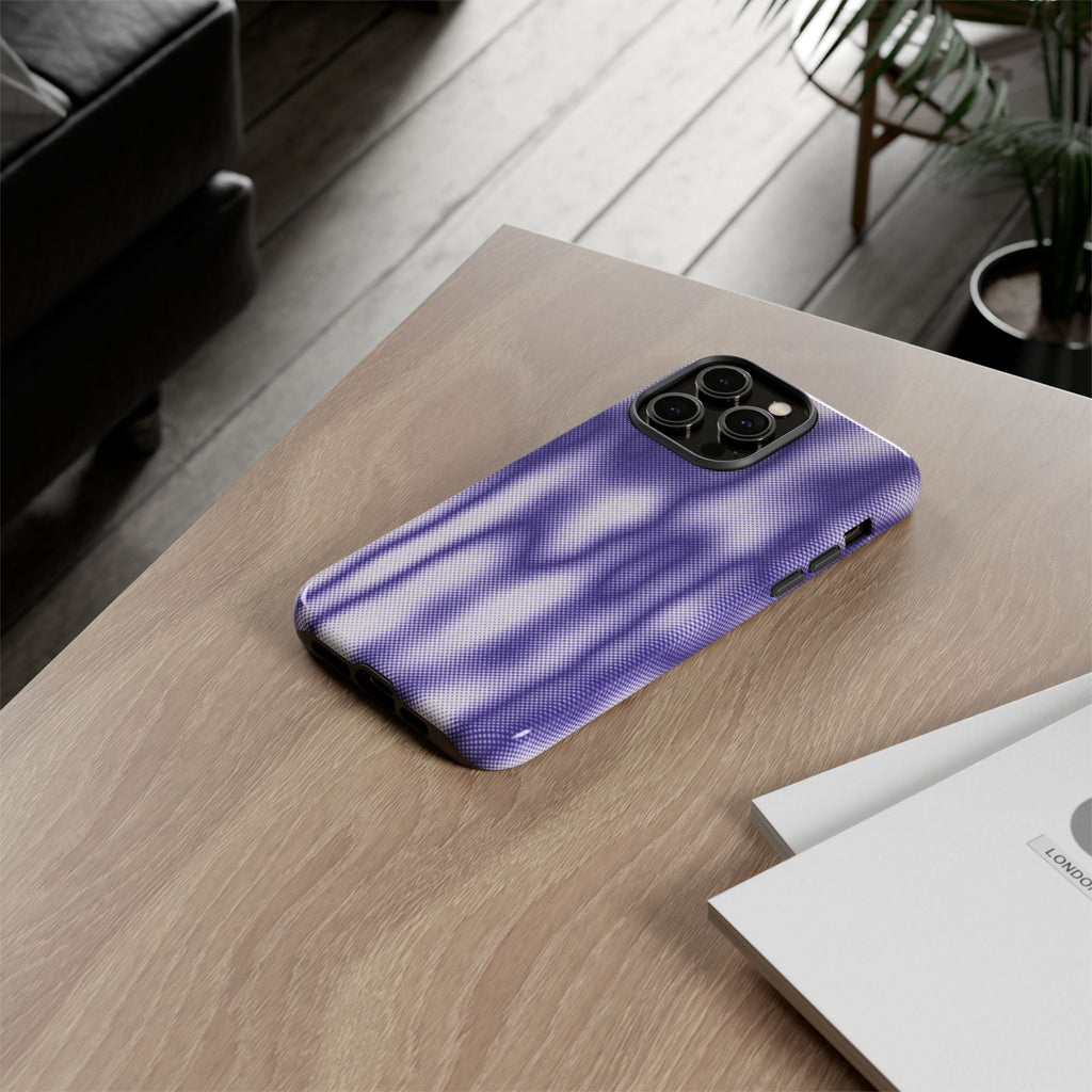 Purple Violet Swirl - Phone Case