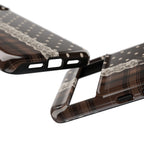 Polka-Lace Plaid