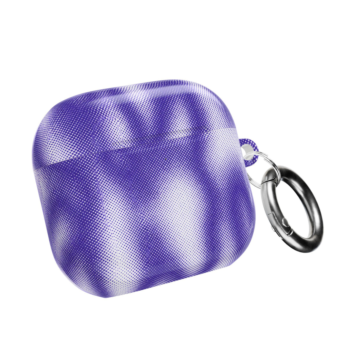 Purple Abstract AirPods Case