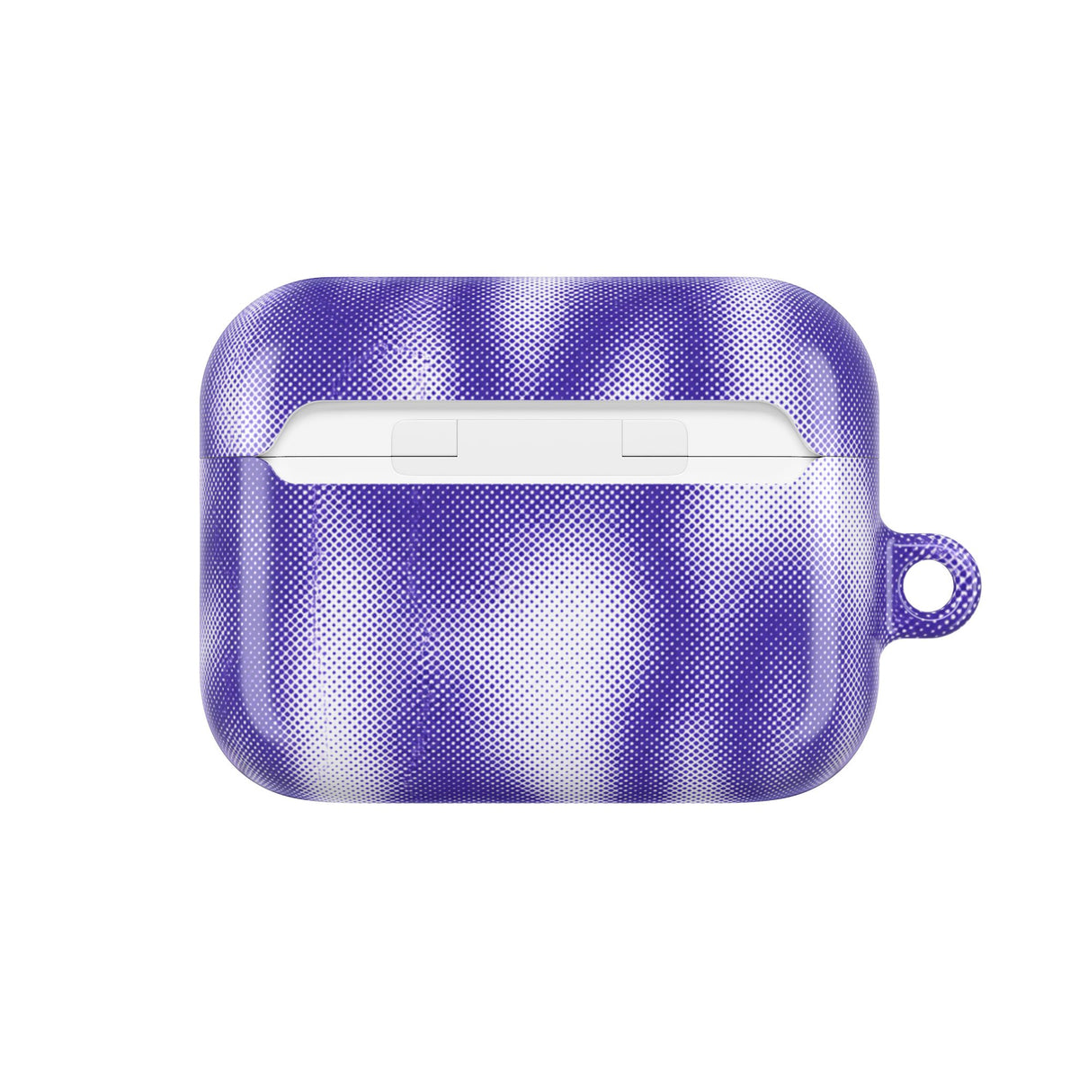 Purple Abstract AirPods Case