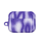 Purple Abstract AirPods Case