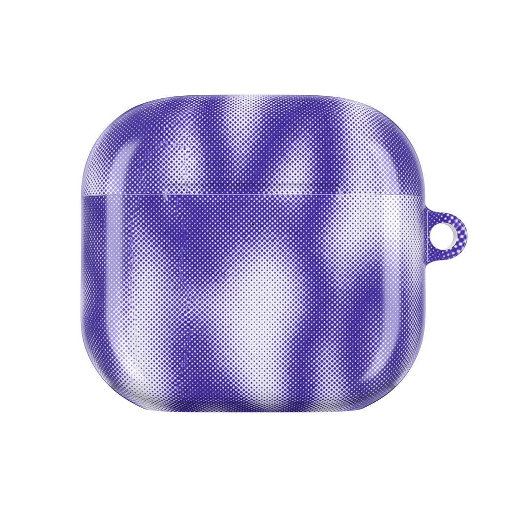 Purple Abstract AirPods Case