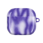 Purple Abstract AirPods Case