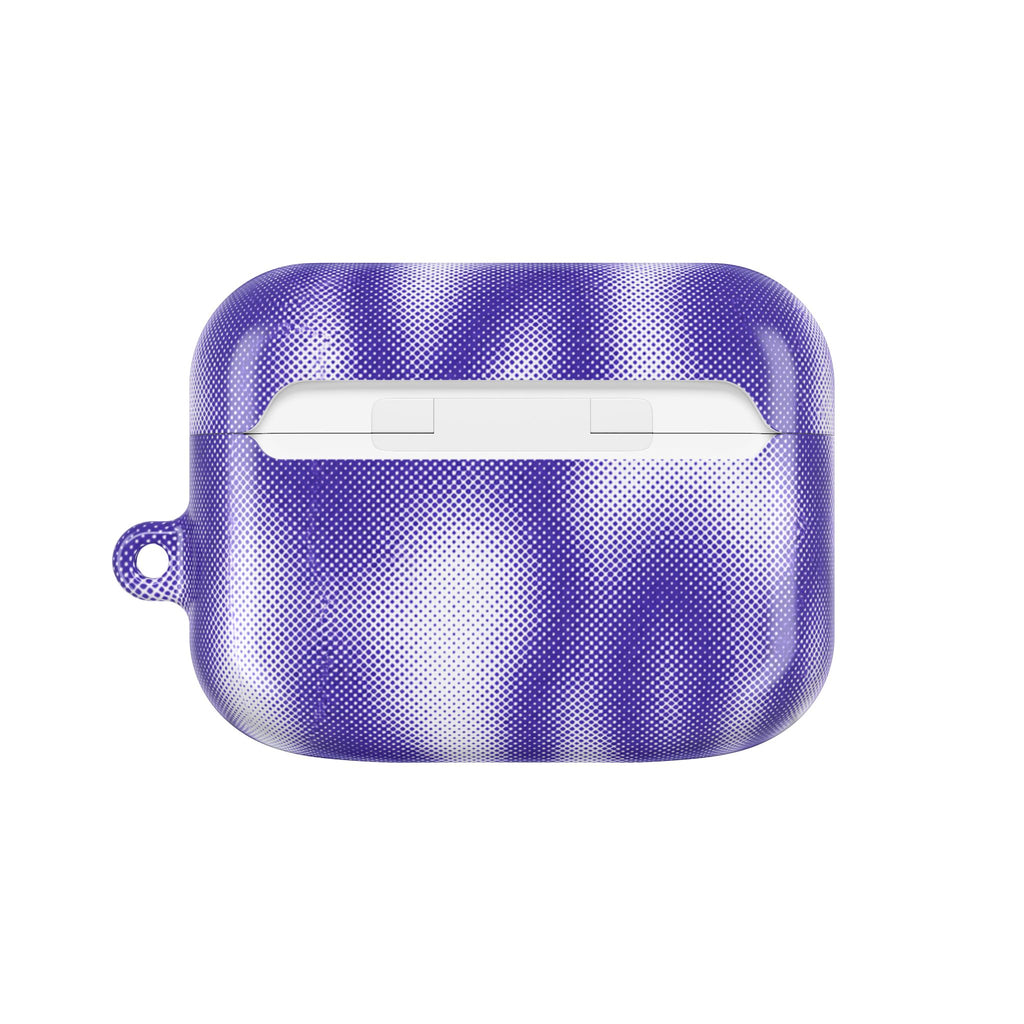 Purple Abstract AirPods Case