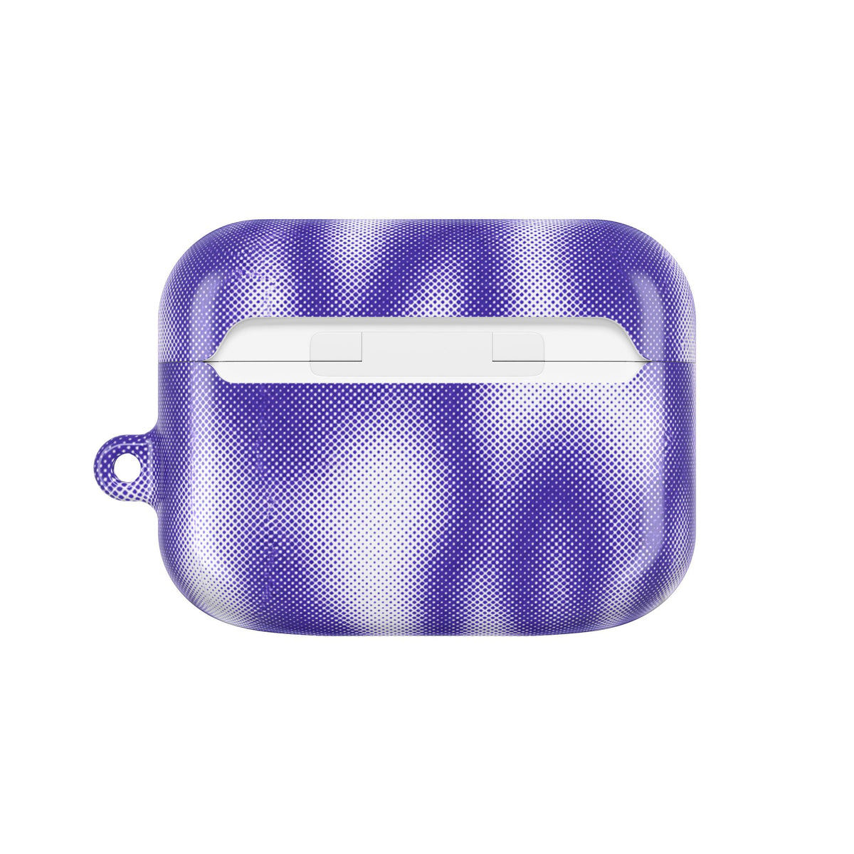 Purple Abstract AirPods Case