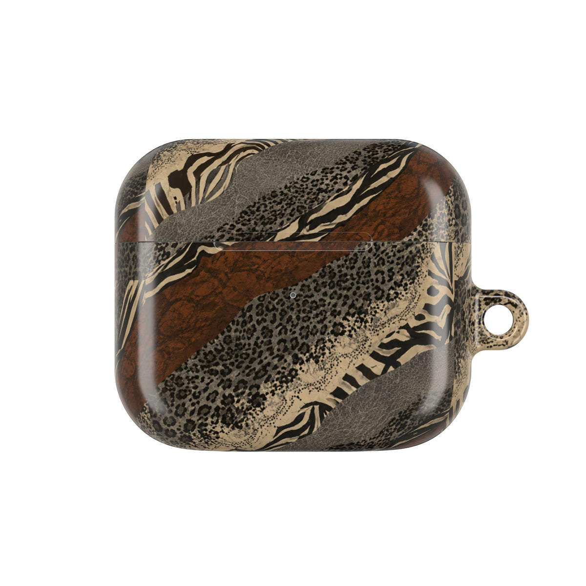 Funda AirPods con Estampado Animal – Cubierta Protectora con Patrón de Leopardo y Cebra