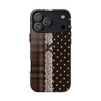 Polka-Lace Plaid