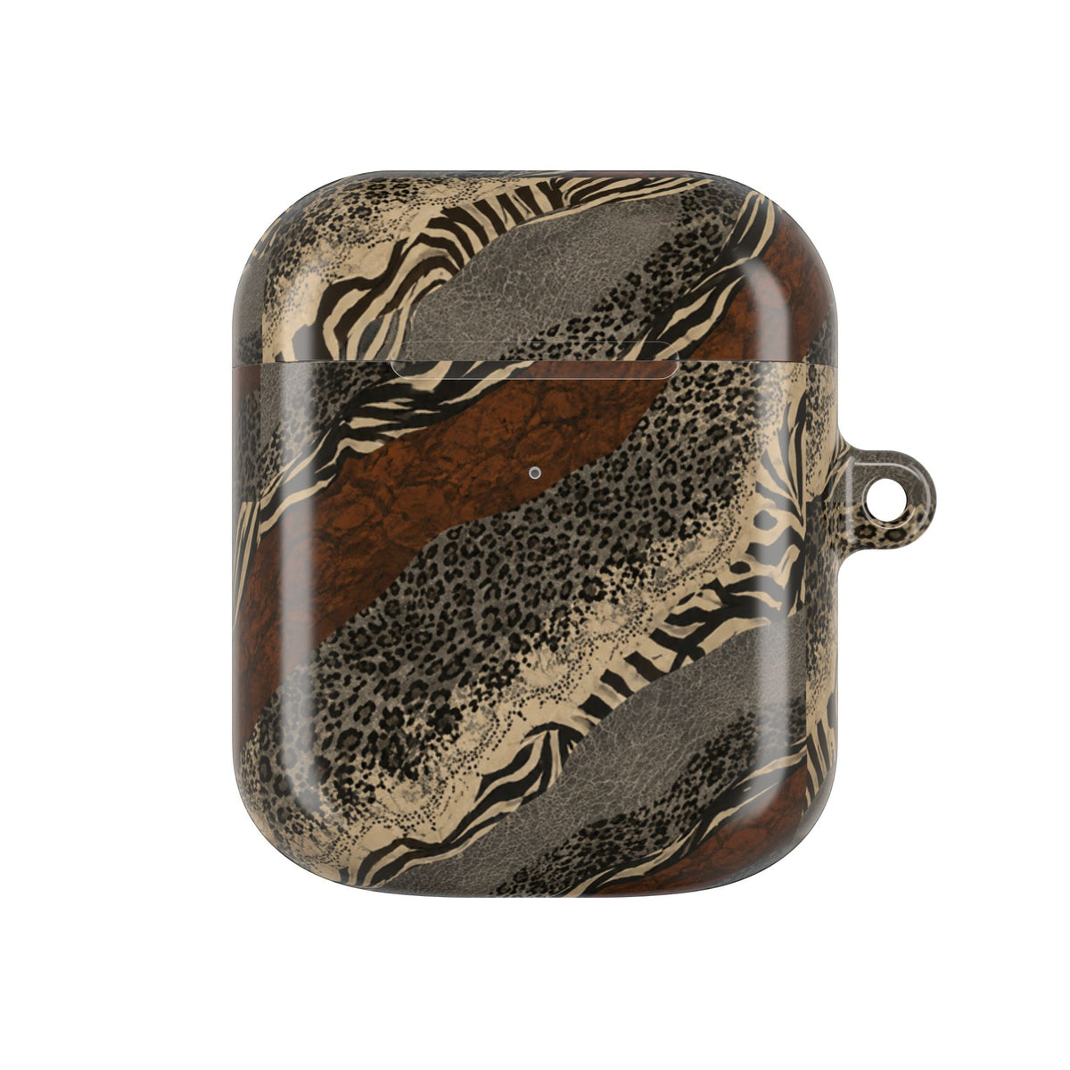 Funda AirPods con Estampado Animal – Cubierta Protectora con Patrón de Leopardo y Cebra