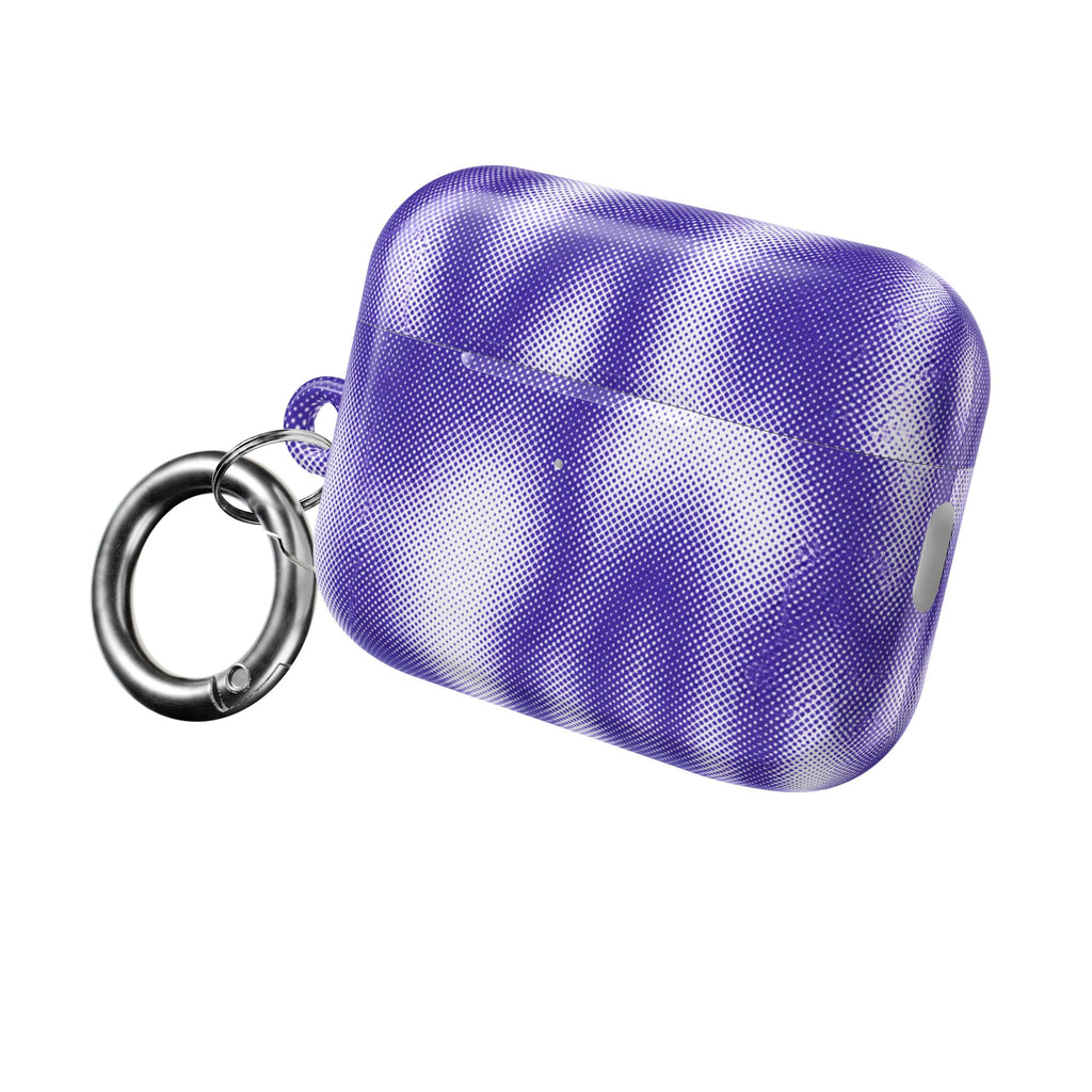 Purple Abstract AirPods Case