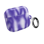 Purple Abstract AirPods Case