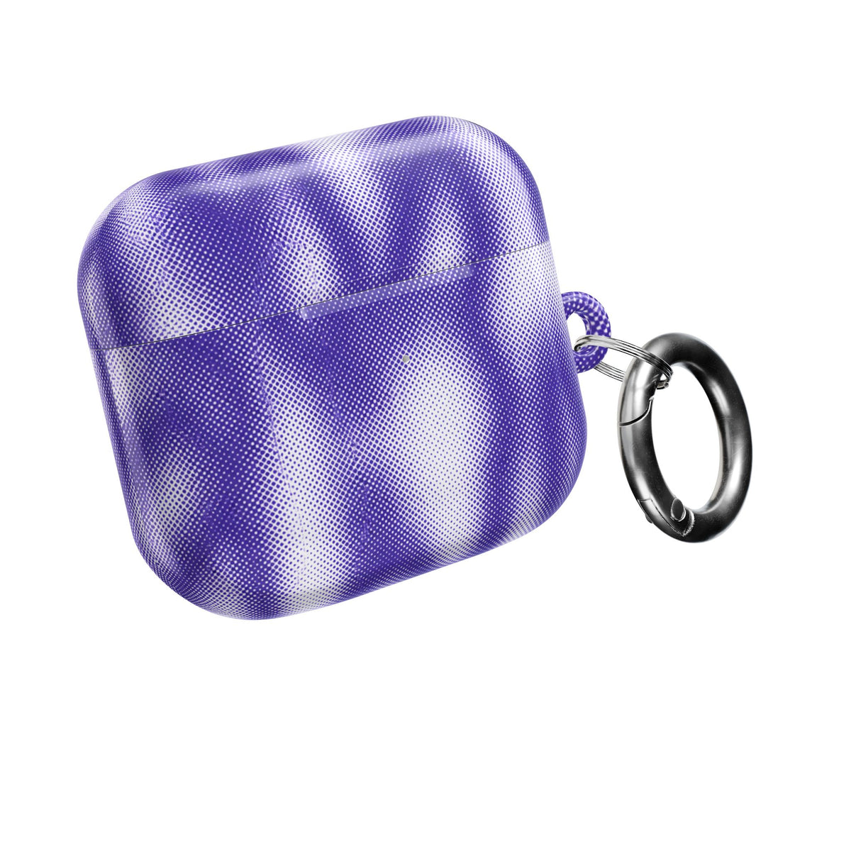 Purple Abstract AirPods Case