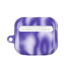 Purple Abstract AirPods Case