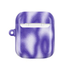Purple Abstract AirPods Case