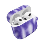 Purple Abstract AirPods Case
