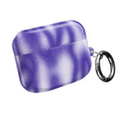 Purple Abstract AirPods Case