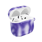 Purple Abstract AirPods Case
