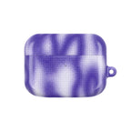 Purple Abstract AirPods Case