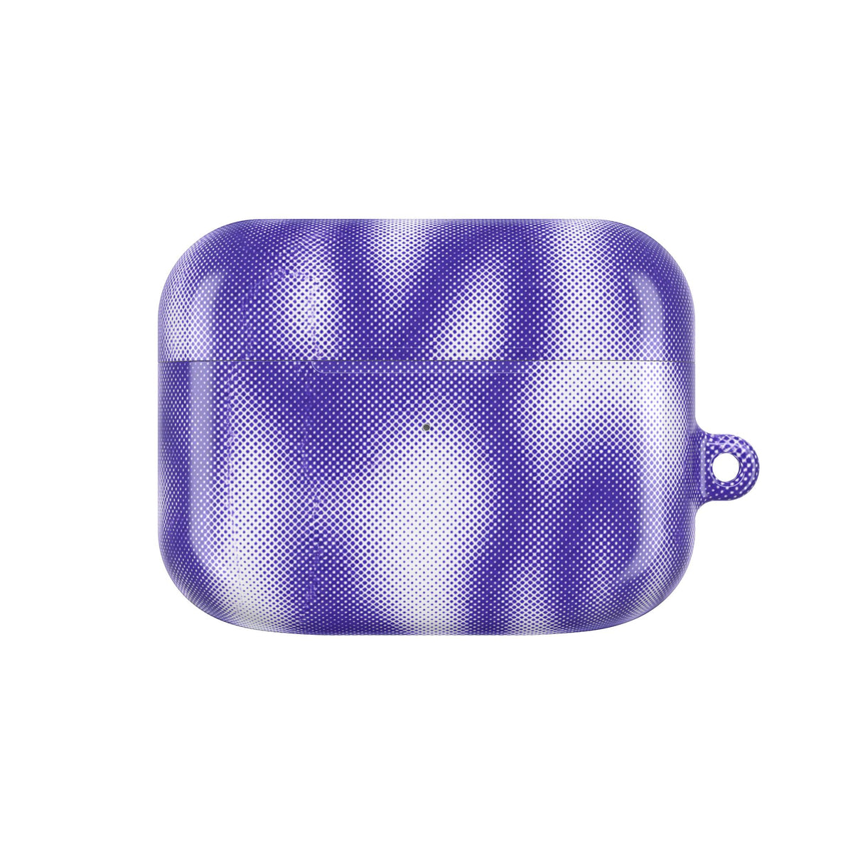 Purple Abstract AirPods Case