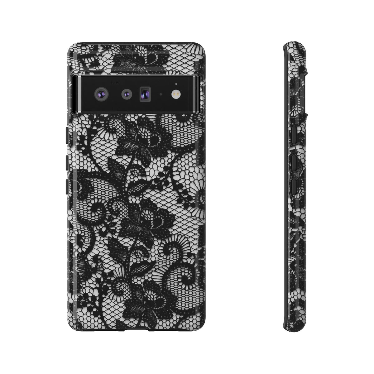 Encaje Negro - Funda para Teléfono