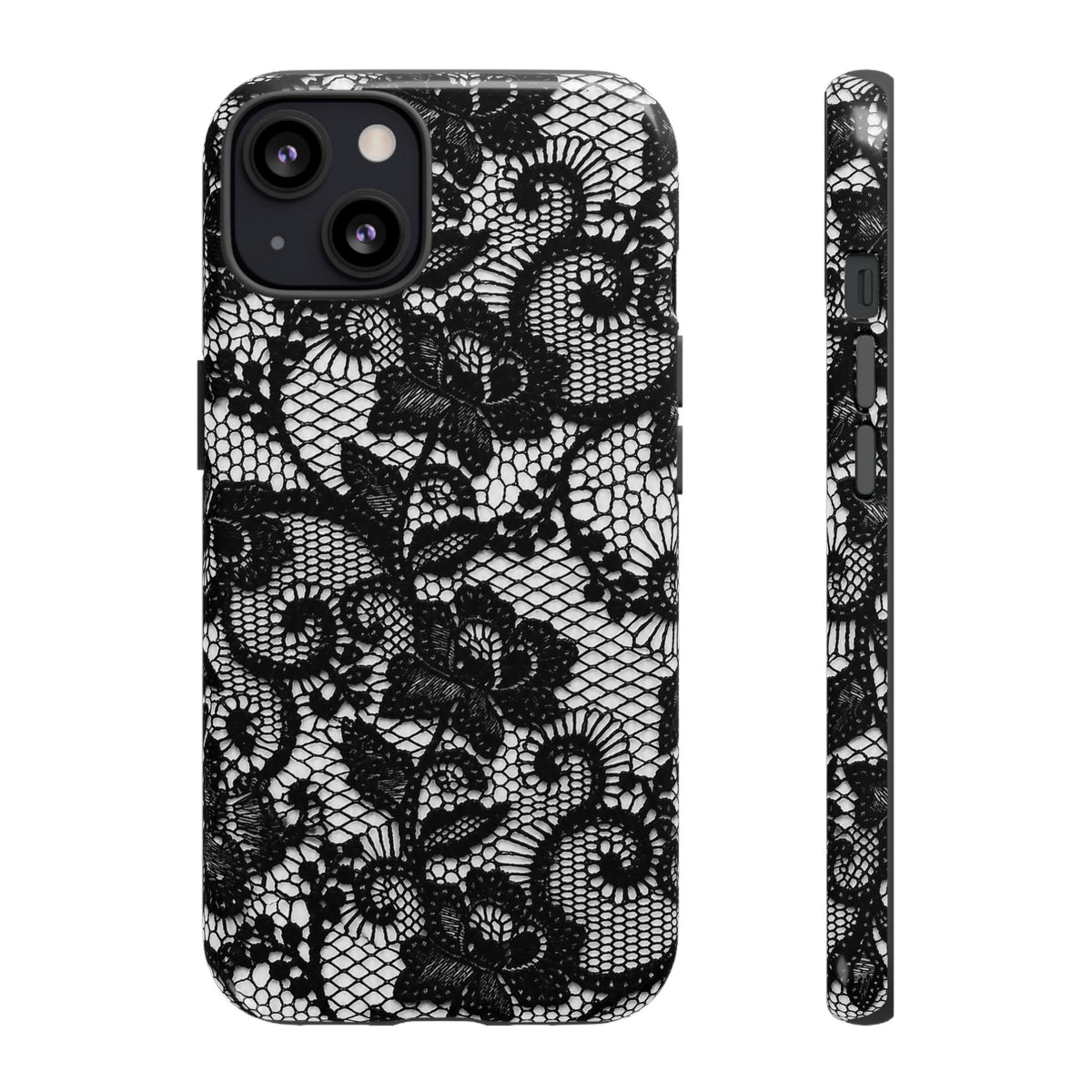 Encaje Negro - Funda para Teléfono