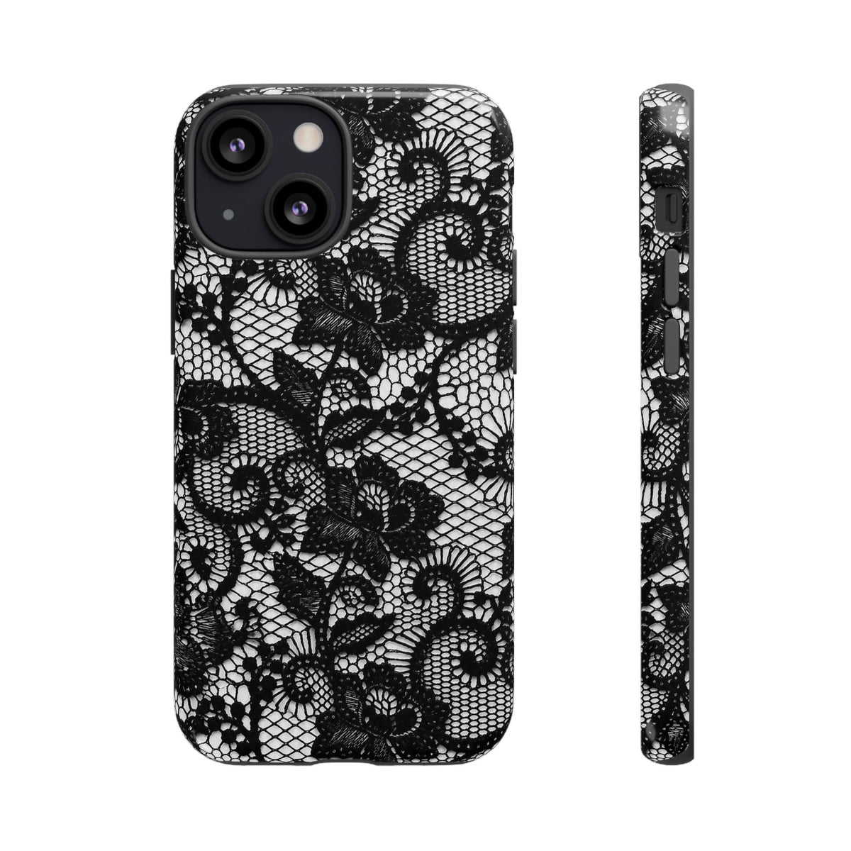 Encaje Negro - Funda para Teléfono