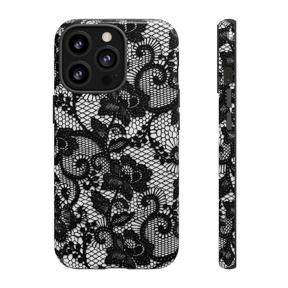 Encaje Negro - Funda para Teléfono