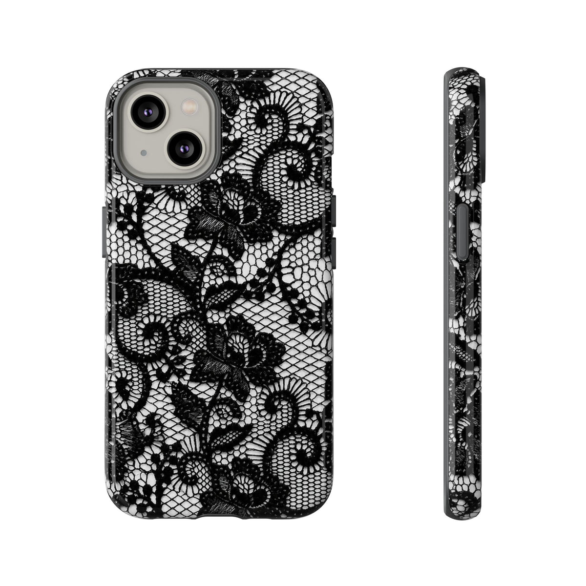 Encaje Negro - Funda para Teléfono
