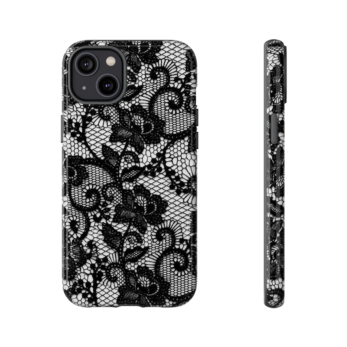 Encaje Negro - Funda para Teléfono