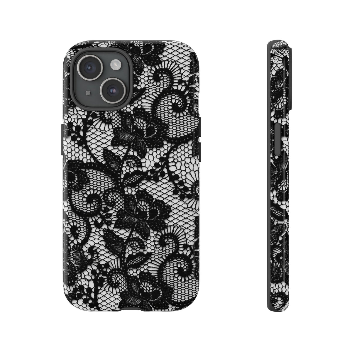 Encaje Negro - Funda para Teléfono