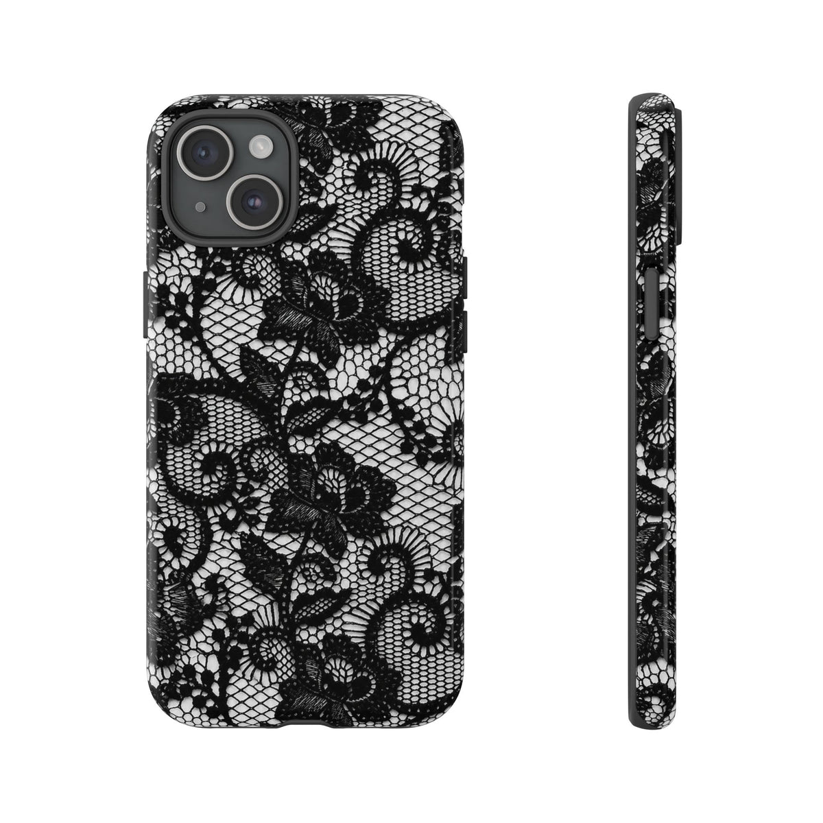 Encaje Negro - Funda para Teléfono