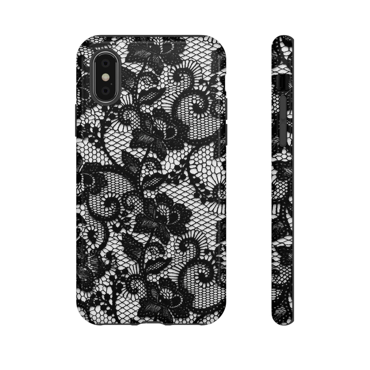 Encaje Negro - Funda para Teléfono