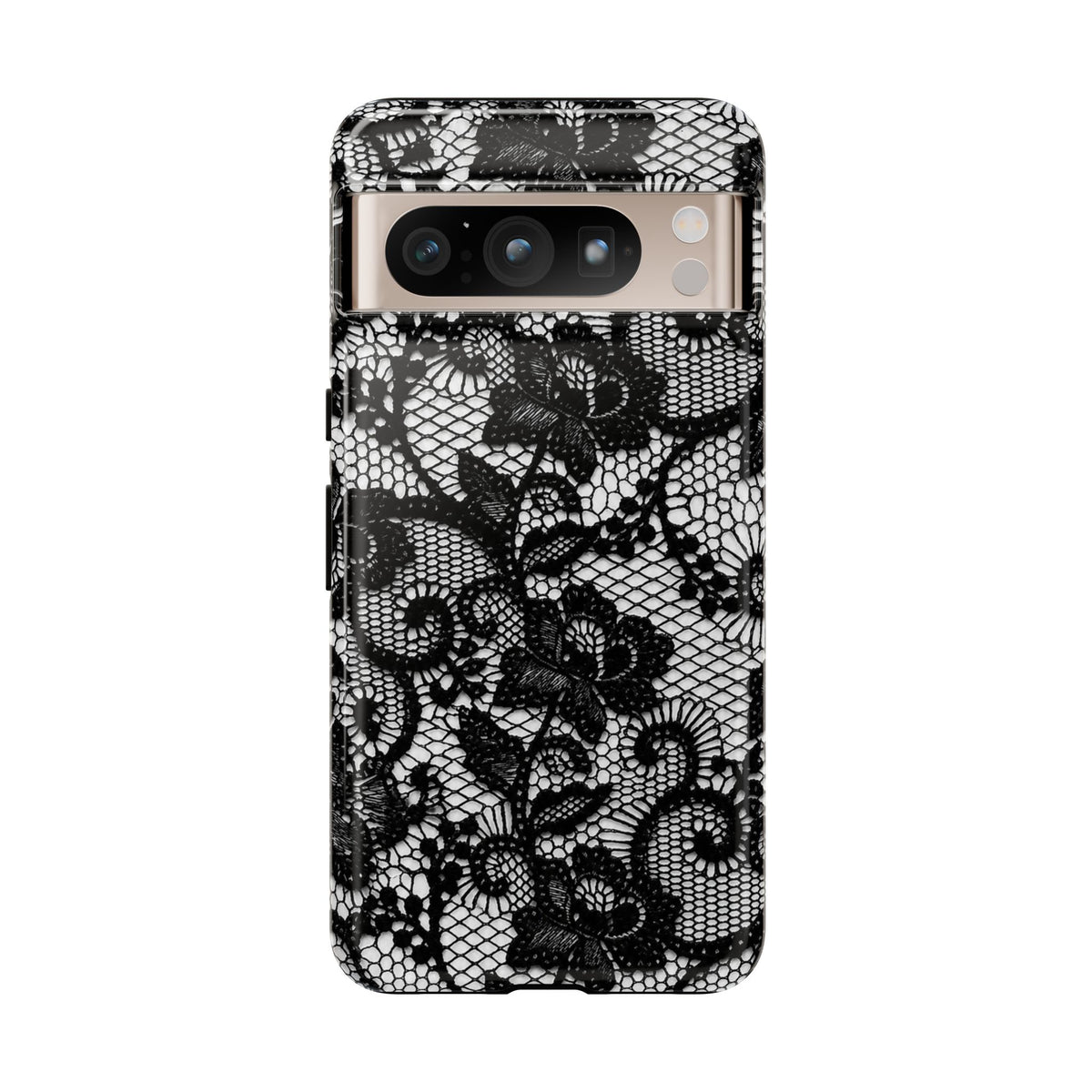 Encaje Negro - Funda para Teléfono