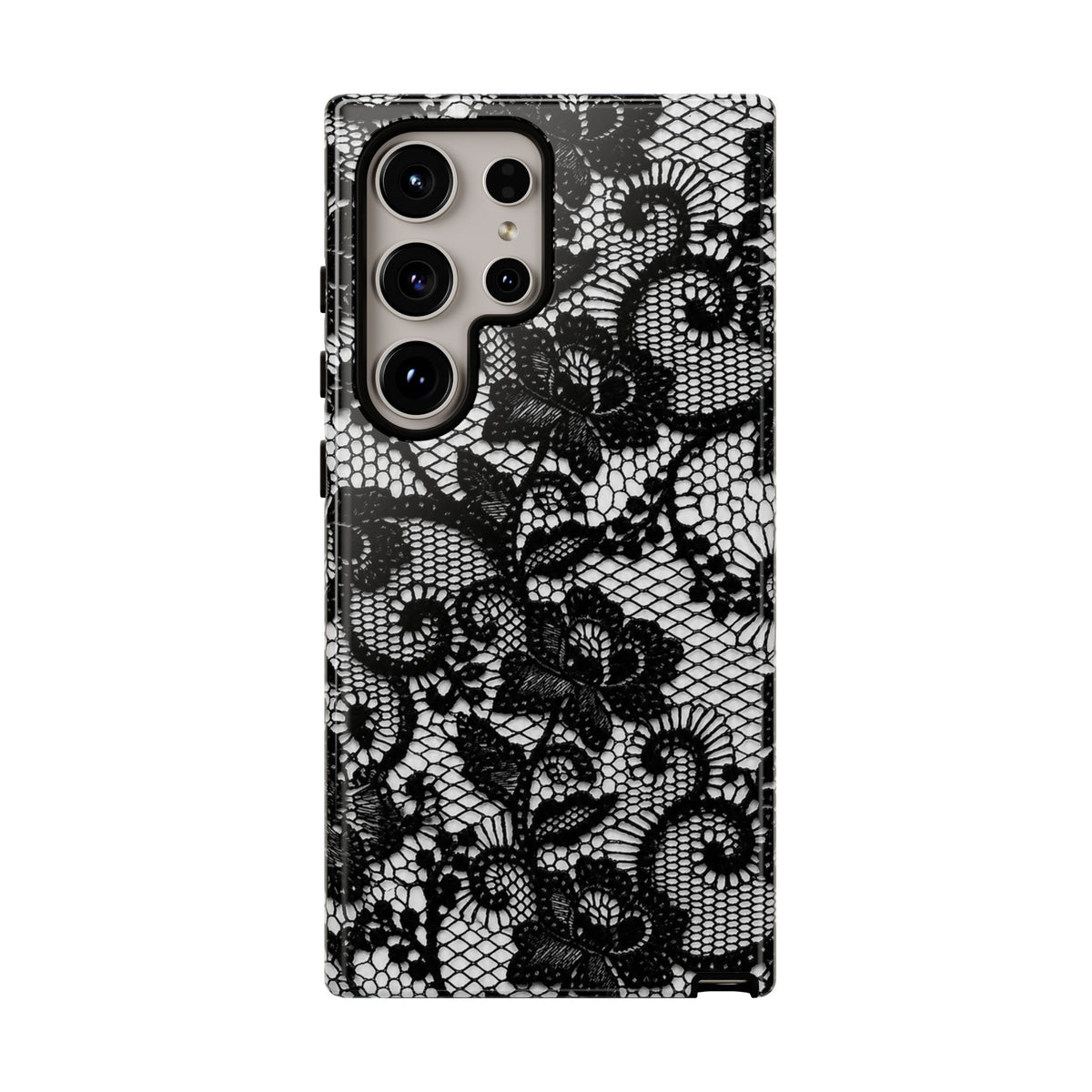 Encaje Negro - Funda para Teléfono