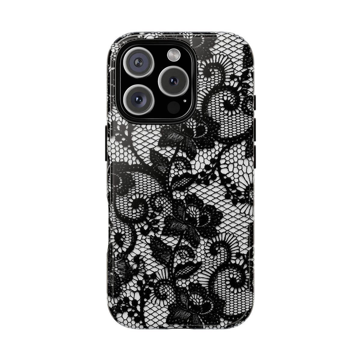 Encaje Negro - Funda para Teléfono
