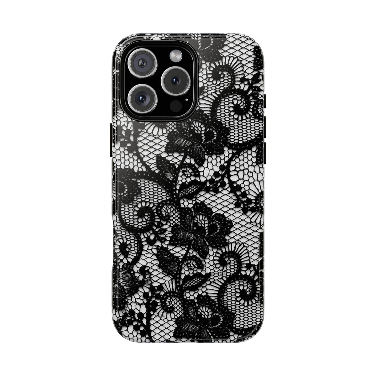 Encaje Negro - Funda para Teléfono