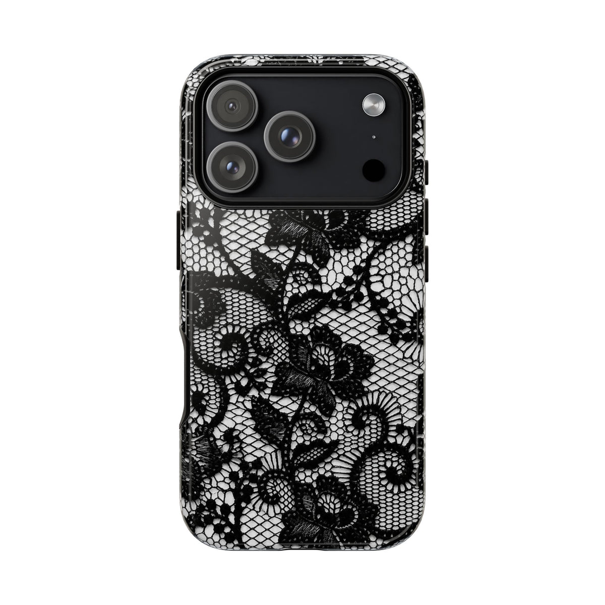 Encaje Negro - Funda para Teléfono